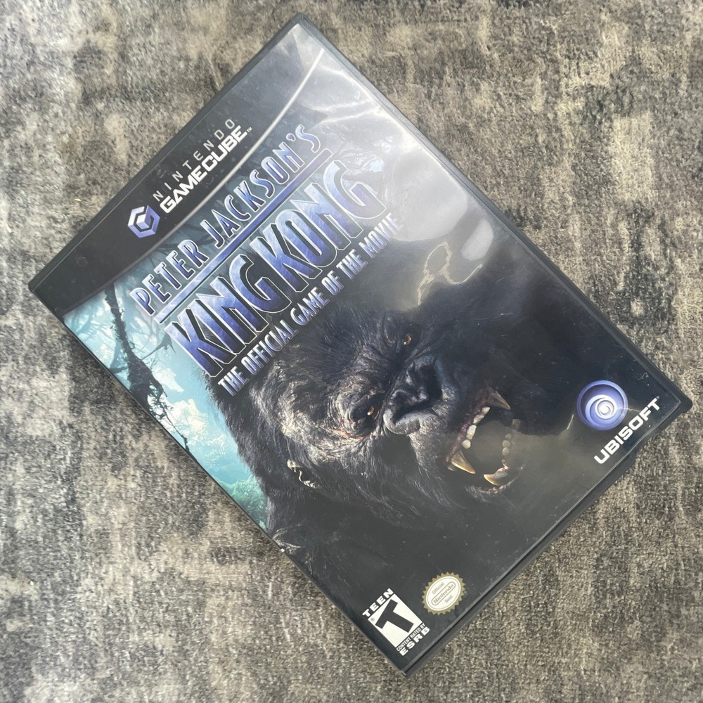 Peter Jackson's King Kong Nintendo GameCube Video Game Ubisoft Black Label